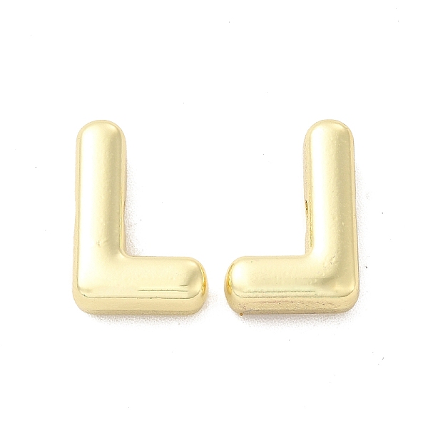 

PandaHall Alloy Beads, Long-Lasting Plated, Cadmium Free & Lead Free, Letter, Letter.L, 14x10x4.5mm, Hole: 2mm Alloy Letter L