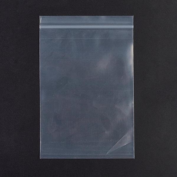 

PandaHall Plastic Zip Lock Bags, Resealable Packaging Bags, Top Seal, Self Seal Bag, Rectangle, White, 15x10cm, Unilateral Thickness: 3.9...