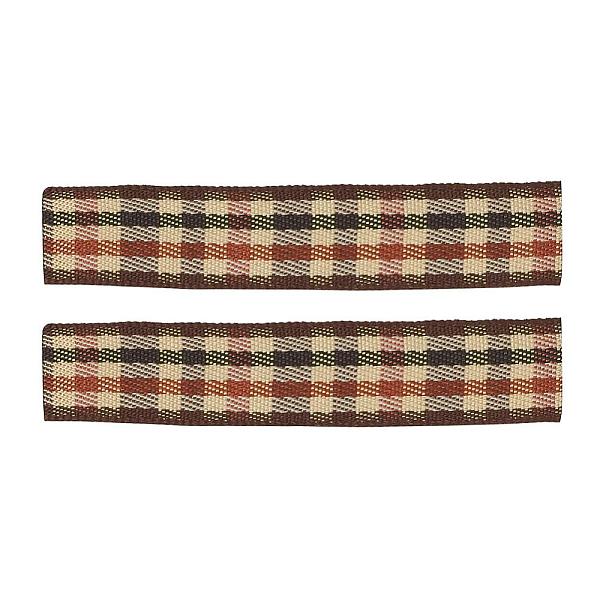 

PandaHall Polyester Grosgrain Ribbons, with Grid Pattern, Saddle Brown, 3/8 inch(9mm), about 100yards/roll(91.44m/roll) Polyester Tartan...