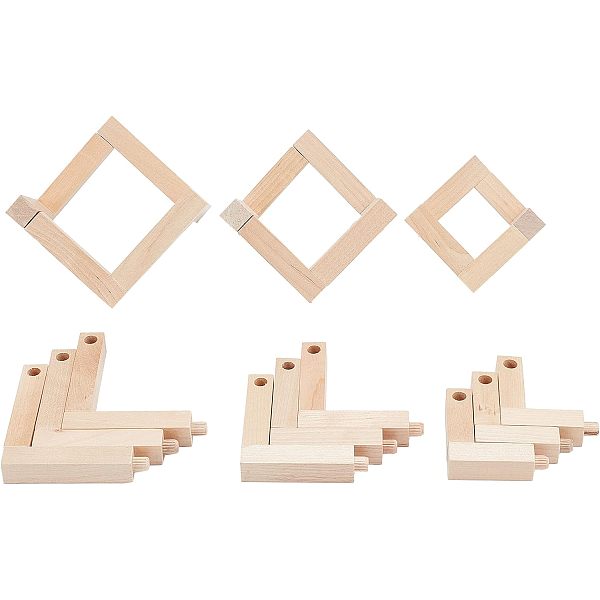 

PandaHall OLYCRAFT 6 Sets 6/7.6/8.4cm Moon Lamp Wood Holder Moon Light Wooden Base Detachable Wooden Stand Wood Bracket Bottom for Moon Lamp...