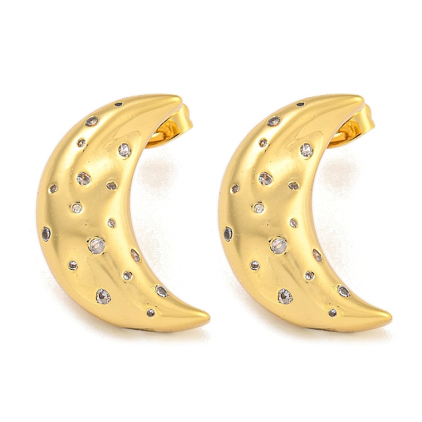 Brass Micro Pave Cl… - image