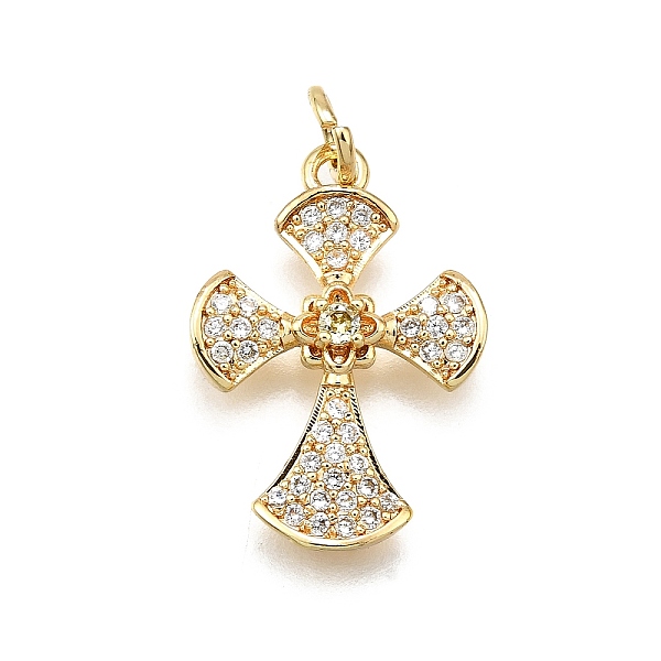 Brass Micro Pave Cu… - image