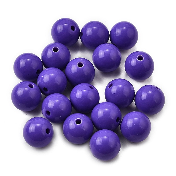 Opaque Acrylic Beads - image