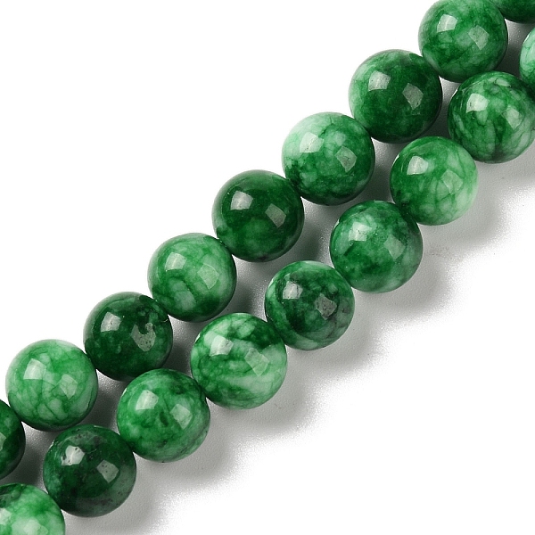 

PandaHall Natural Quartz Beads Strands, Dyed & Heated, Round, Green, 8.5mm, Hole: 1.2mm, about 44pcs/strand, 14.96''(38cm) Other Quartz...