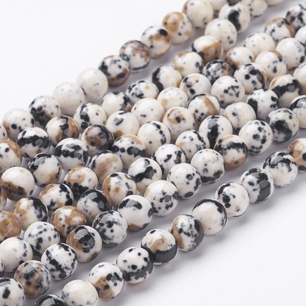 

PandaHall Synthetic Ocean White Jade Bead Strands, Dyed, Round, Black, 10mm, Hole: 1mm, about 38pcs/strand, 15.7 inch(400mm) Ocean White...
