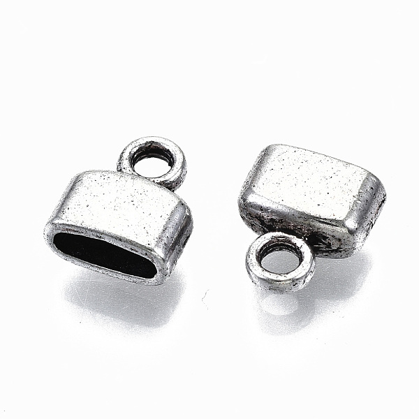 

PandaHall Tibetan Style Alloy Metal Cord Ends, End Caps, Cadmium Free & Lead Free, Antique Silver, 9x8x4mm, Hole: 1.8mm, Inner Diameter...