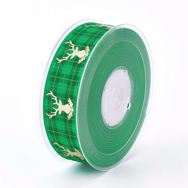 Polyester Grosgrain Ribbon For Christmas Reindeer/Stag