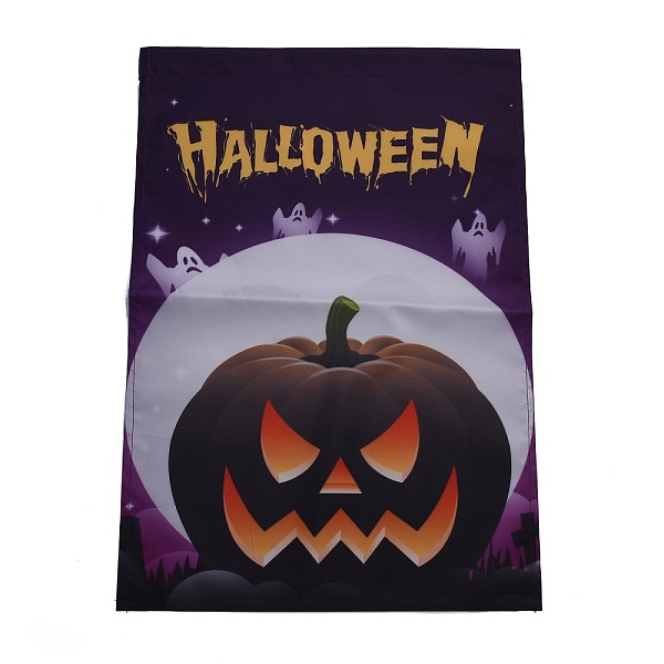 

PandaHall Garden Flag for Halloween, Double Sided Polyester House Flags, for Home Garden Yard Office Decorations, Pumpkin Jack-o-Lantern...