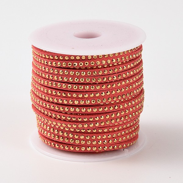 Rivet Faux Suede Cord