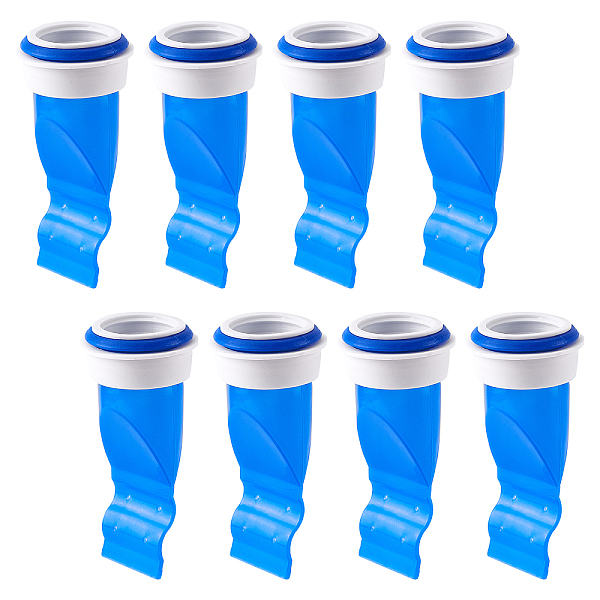 

PandaHall AHANDMAKER Silicone Deodorant Floor Drain Core, Backflow Preventer, One Way Drain Valve Sewer Core, Royal Blue, 9.7~10x5.25cm...