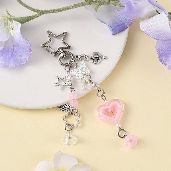 Alloy  Acrylic  Glass Pendant Decorations