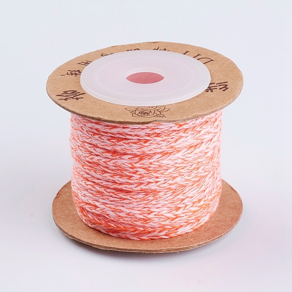 

PandaHall Cotton Thread Cords, Macrame Cord, For Jewelry Making, Colorful, 1mm, about 21.87 yards(20m)/roll Cotton