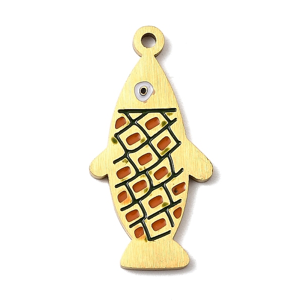 Stainless Steel Enamel Pendants