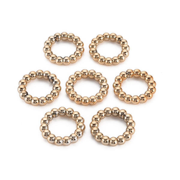 

PandaHall UV Plating Acrylic Linking Rings, Ring, Rose Gold, 23.5x5mm Acrylic Ring