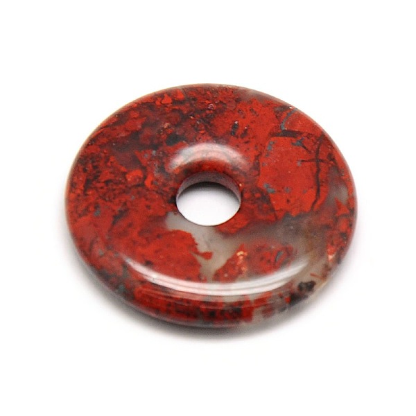 

PandaHall Donut/Pi Disc Natural Gemstone Big Pendants, Rose Quartz, Donut Width: 19.8mm, 50x6mm, Hole: 10.5mm Rose Quartz Flat Round