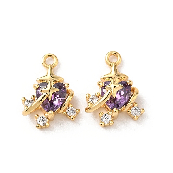 Brass Micro Pave Cu… - image