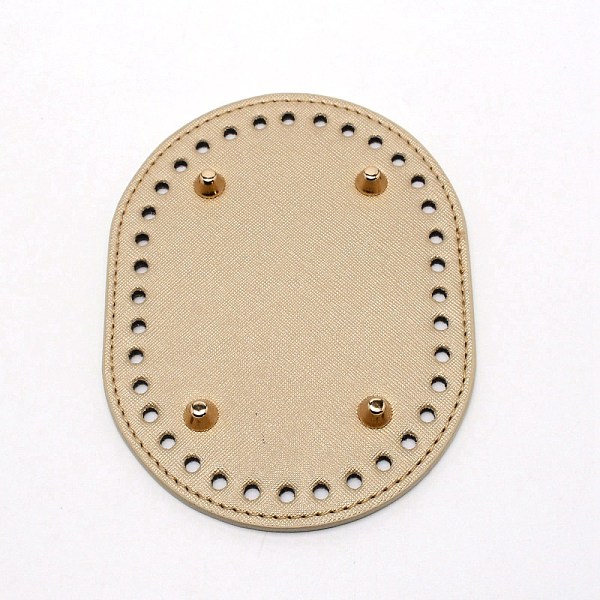 Oval Pu Leather Pur… - image
