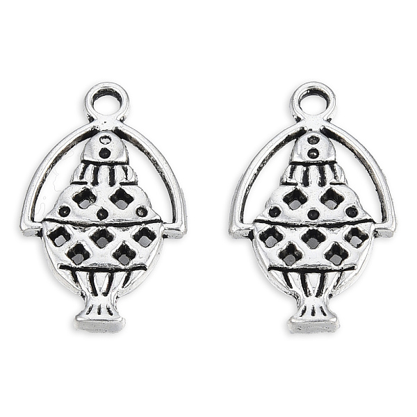 

PandaHall Tibetan Style Alloy Pendant Rhinestone Settings, Cadmium Free & Lead Free, Bottle, Antique Silver, Fit For 0.7mm Rhinestone...