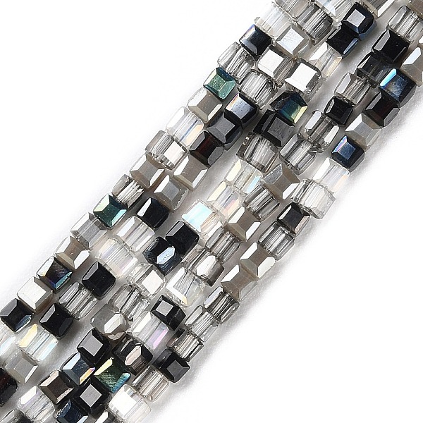 Electroplate Glass Beads Strands