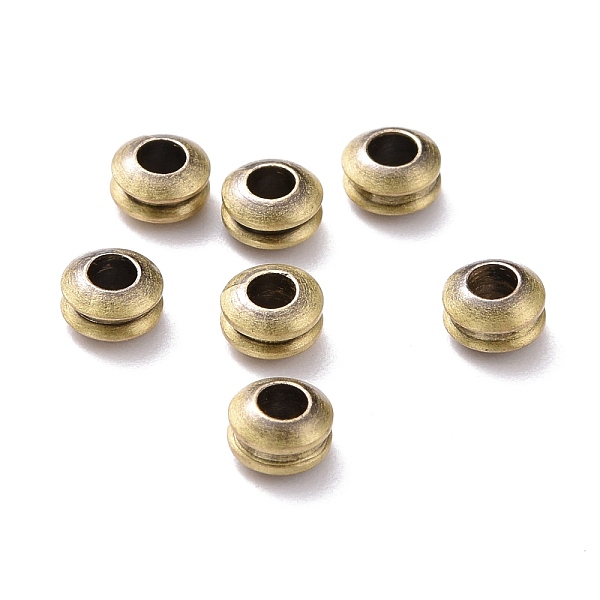 Rack Plating Brass Spacer Beads