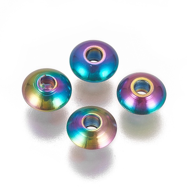 Ion Plating(IP) 304 Stainless Steel Spacer Beads