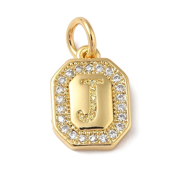 

PandaHall Real 18K Gold Plated Brass Micro Pave Clear Cubic Zirconia Pendants, with Jump Ring, Long-Lasting Plated, Lead Free & Cadmium Free...