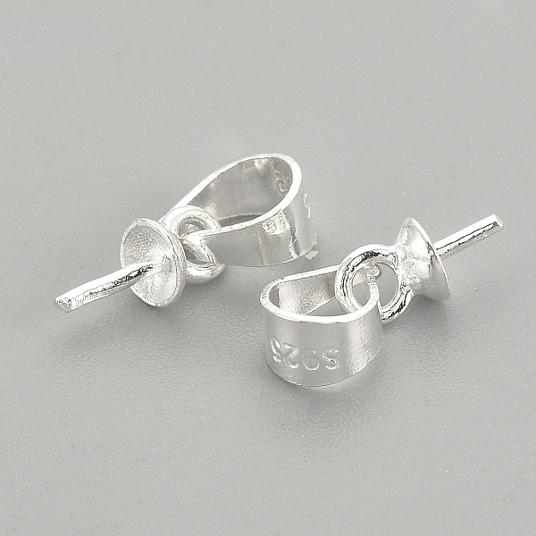 925 Sterling Silver Pendant Bails