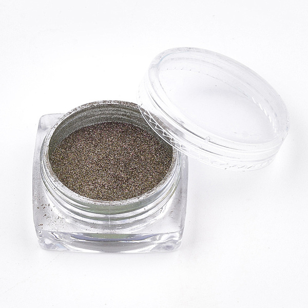 

PandaHall Holographic Nail Glitter Powder, Dark Color Nail Pigment Sequins Dust, for Cosmetic Festival Powder Nail Manicure Art Decoration..., Brown