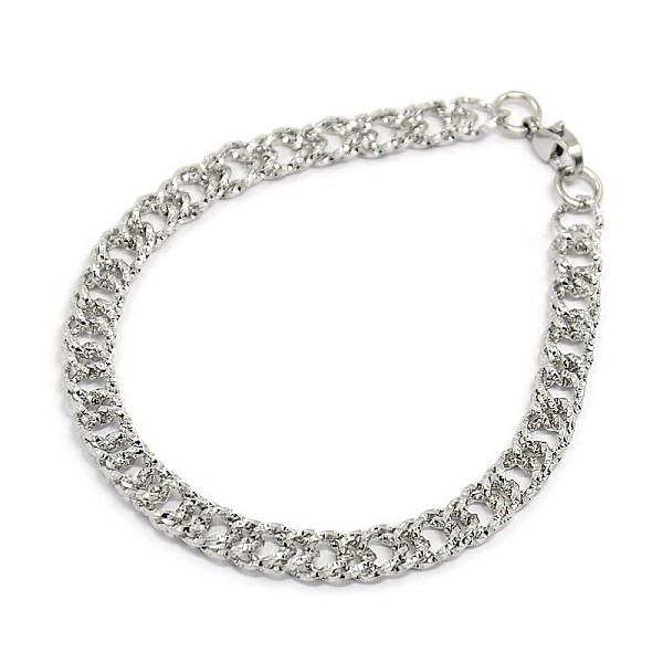 

PandaHall Fashionable 304 Stainless Steel Cuban Link Chain Bracelets, with Lobster Claw Clasps, Stainless Steel Color, 8-5/8 inch(220mm)...