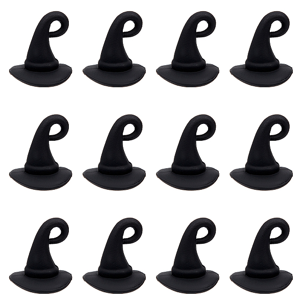 

PandaHall SUNNYCLUE Hat Charms for Jewellery Making Alloy Hat Black