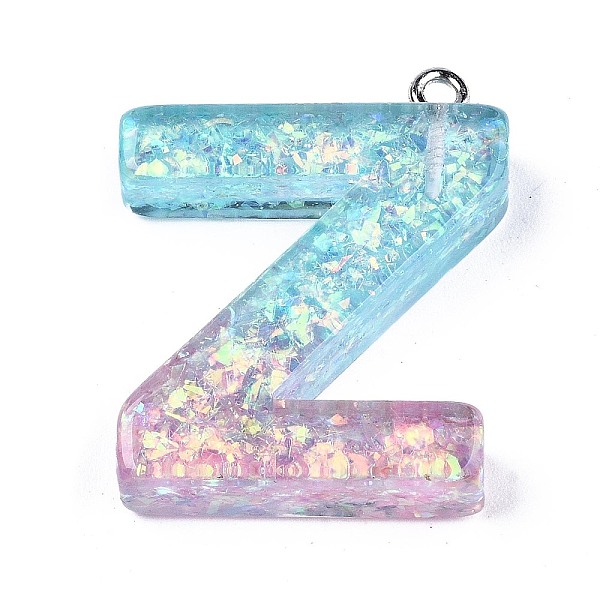 Transparent Epoxy Resin Pendants