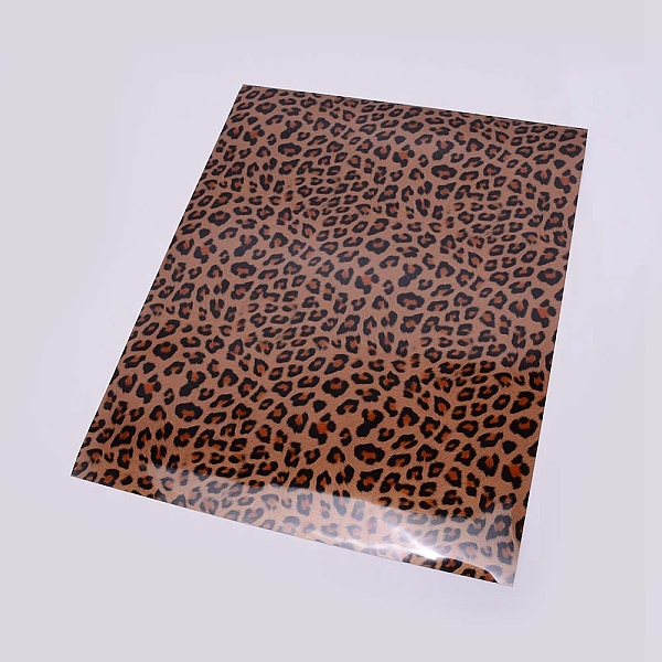 

PandaHall VINYL Heat Transfer Film, Garment Accessories, Rectangle, Saddle Brown, 30.5x25cm Plastic