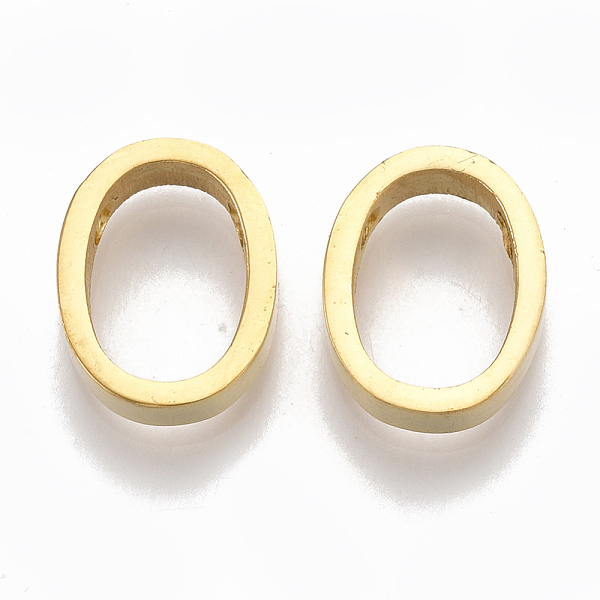 

PandaHall 304 Stainless Steel Pendants, Golden, Letter, Letter.O, 12x10x3mm, Hole: 1.8mm 304 Stainless Steel Letter