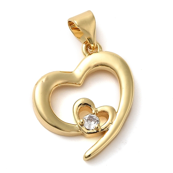 Brass Clear Glass P… - image