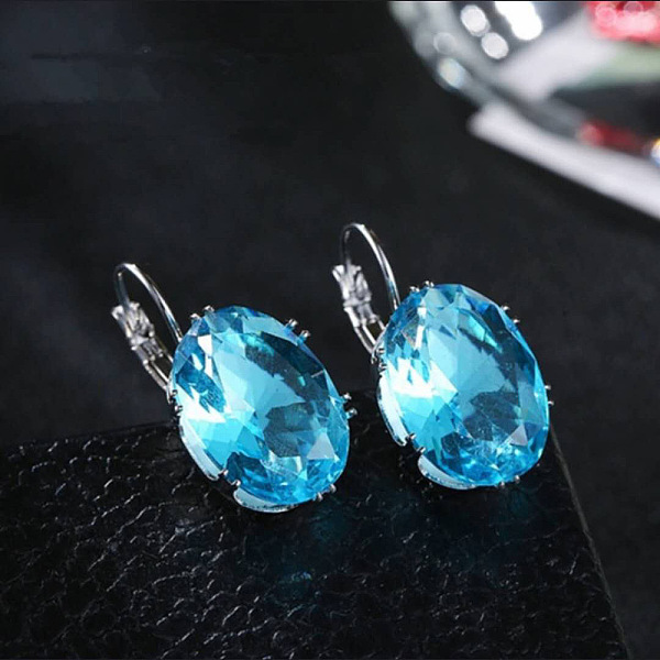 Oval Alloy Rhinesto… - image