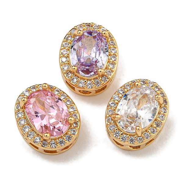 Brass Micro Pave Cu… - image