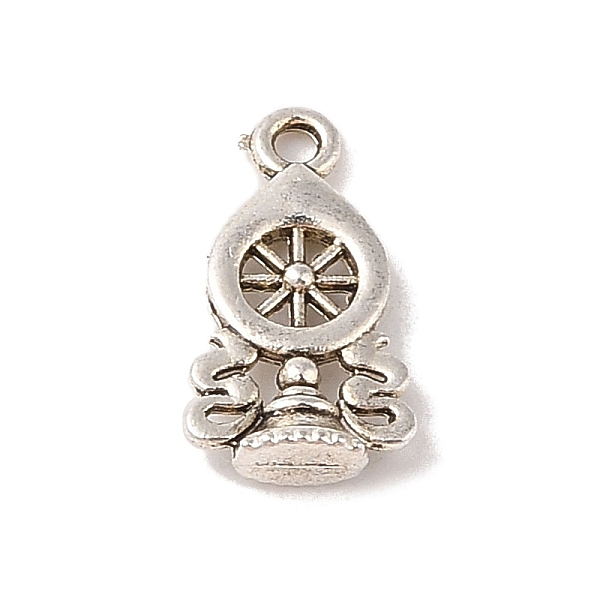 

PandaHall Tibetan Style Alloy Pendant, Cadmium Free & Lead Free, Snake, Antique Silver, 18.5x10x4mm, Hole: 1.8mm Alloy Others