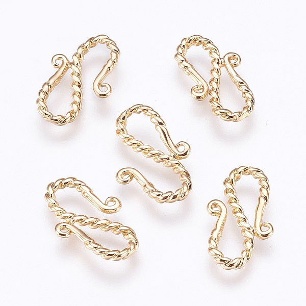 Brass S-Hook Clasps - image