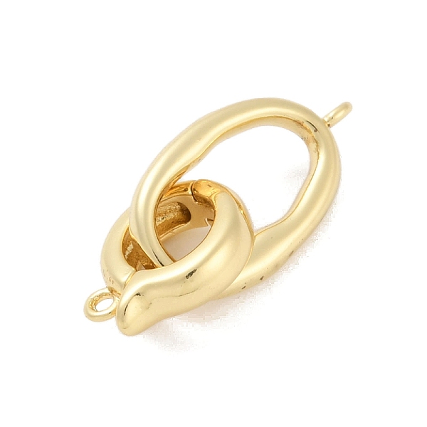 

PandaHall Rack Plating Brass Fold Over Clasps, Long-Lasting Plated, Lead Free & Cadmium Free, Real 18K Gold Plated, 29mm, Hole: 1.2mm Brass...