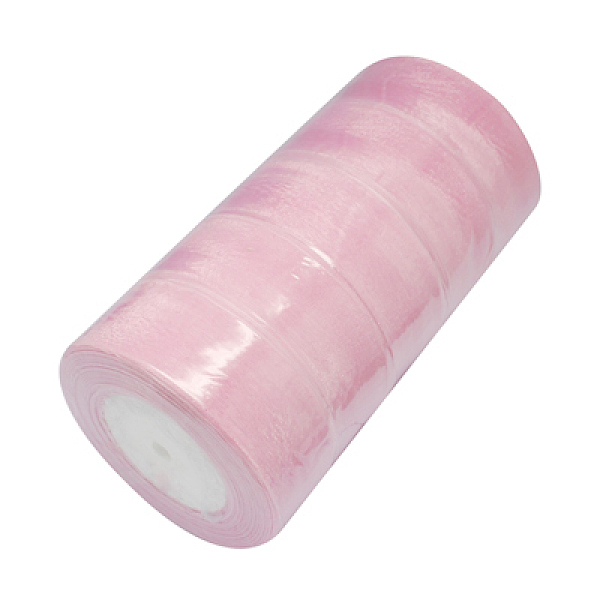 

PandaHall Sheer Organza Ribbon, Wide Ribbon for Wedding Decorative, Thistle, 1-1/2 inch(38mm), 50yards/roll(45.72m/roll), 5rolls/group..., Purple