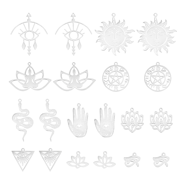 20Pcs 10 Styles 304… - image