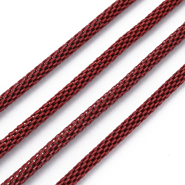 

PandaHall Electrophoresis Iron Popcorn Chains, Soldered, Brown, 1180x3mm Iron Brown