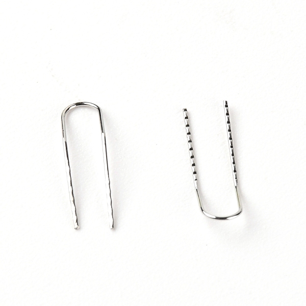 

PandaHall 304 Stainless Steel U Shape Fishing Accessories, Stainless Steel Color, 12.5x3.5x0.4mm Stainless Steel Others