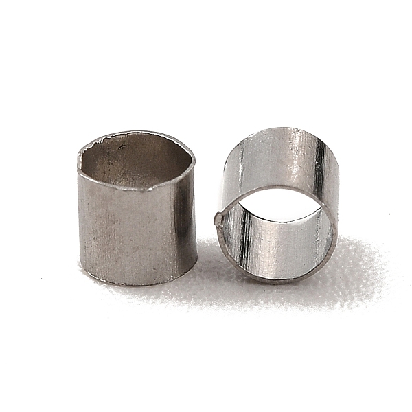 

PandaHall 304 Stainless Steel Beads, Column, Stainless Steel Color, 2.5x2.5mm, Hole: 2mm 304 Stainless Steel Column