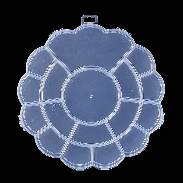 17 Grids Flower Plastic Bead Containers