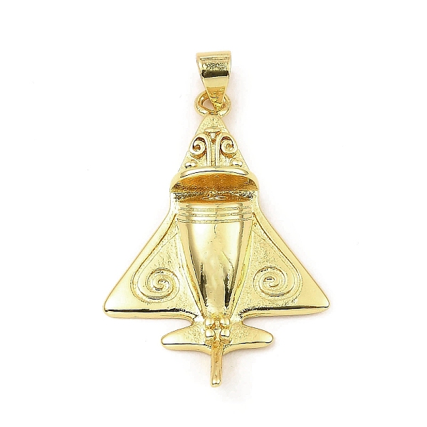 

PandaHall Rack Plating Real 18K Gold Plated Brass Pendants, Long-Lasting Plated, Lead Free & Cadmium Free, Airplane Charm, Real 18K Gold...