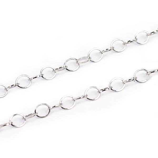 

PandaHall 304 Stainless Steel Cable Chains, Soldered, Flat Oval, Stainless Steel Color, 3mm 304 Stainless Steel