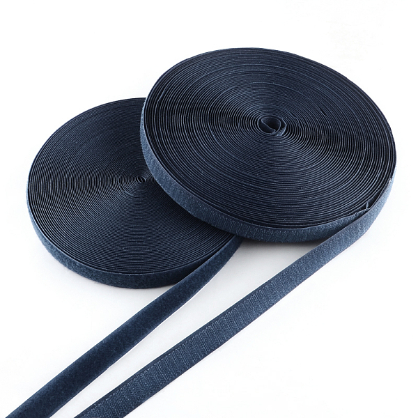 

PandaHall Adhesive Hook and Loop Tapes, Magic Taps with 50% Nylon and 50% Polyester, Prussian Blue, 25mm Nylon