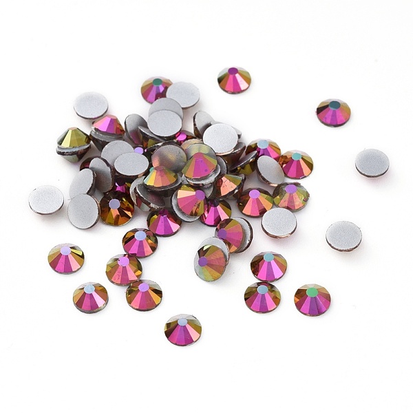 

PandaHall K9 Sparkly Opal Rhinestones, Flat Round Gems Nail Decoration, for DIY Jewelry Making Embelishments, Rose, 5mm, about 1440pc/bag..., Pink