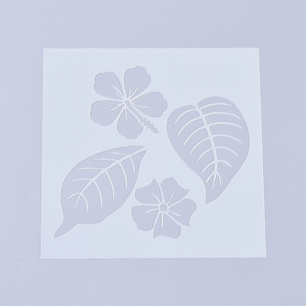 PandaHall Plastic Reusable Drawing Painting Stencils Templates, for Painting on Scrapbook Paper Wall Fabric Floor Furniture Wood, Plant...